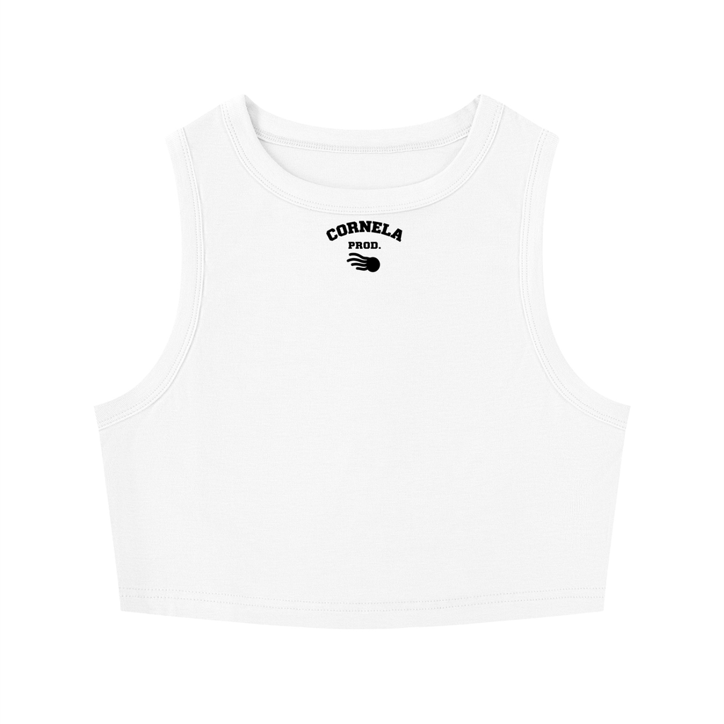 Women's Tight Crewneck Crop Tank Top