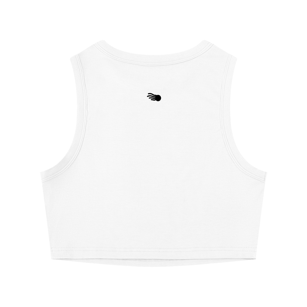 Women's Tight Crewneck Crop Tank Top
