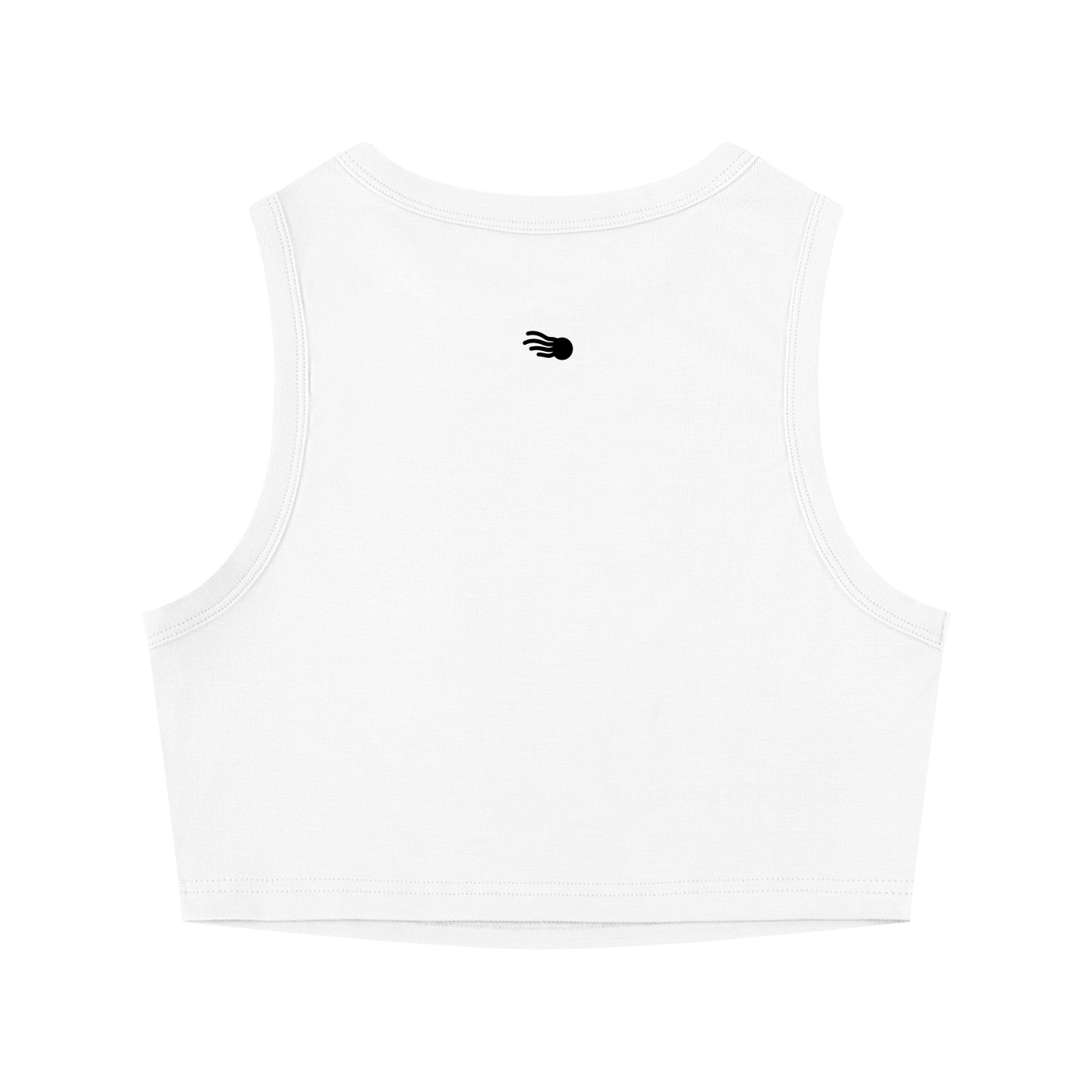 Women's Tight Crewneck Crop Tank Top